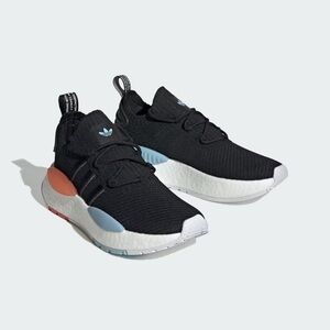 adidas NMD W1 Core Black Cloud White Clear Sky (Women's)